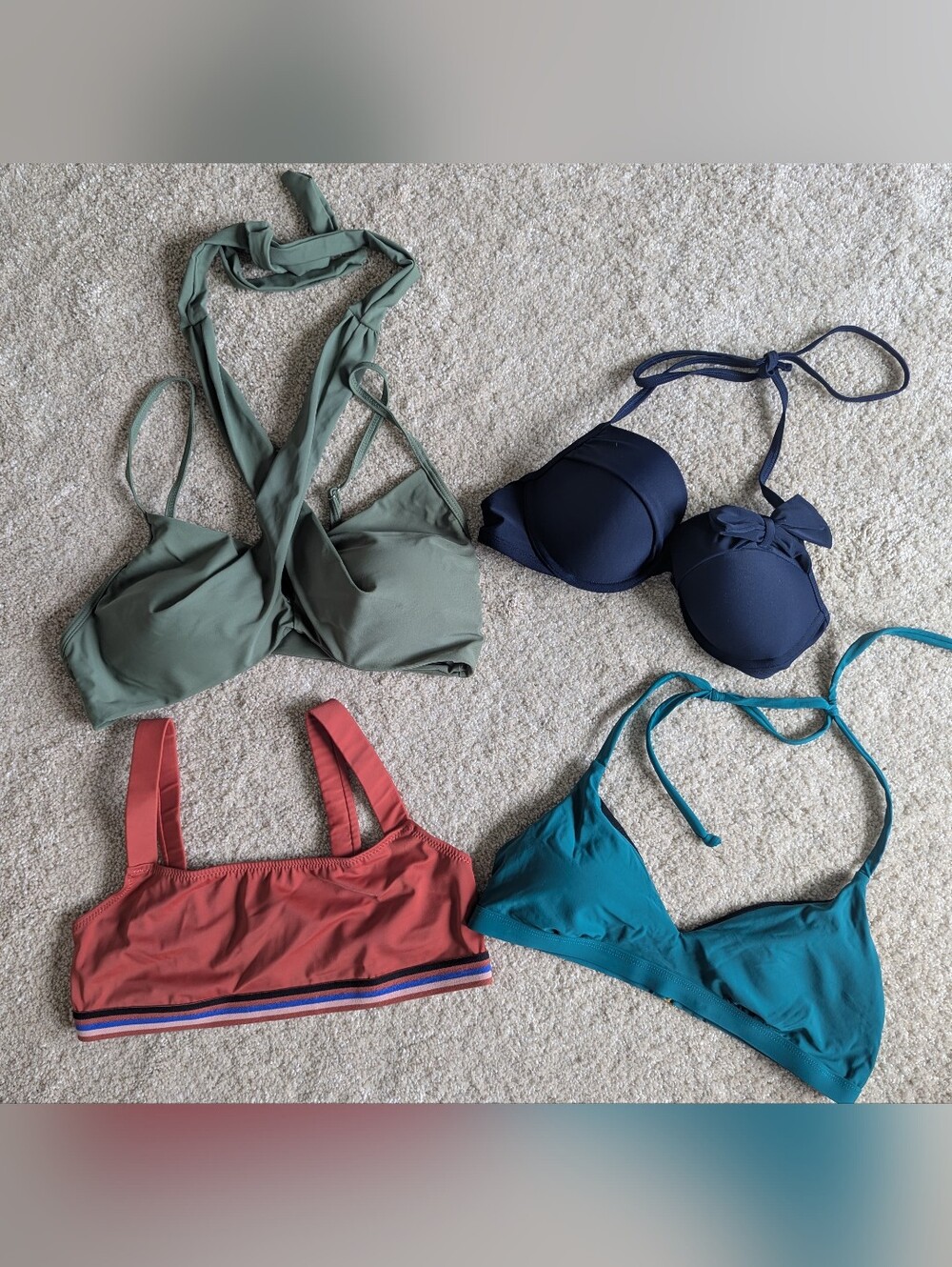 EUC Bikini Tops - Mixed Sizes (Each Sold Separately)